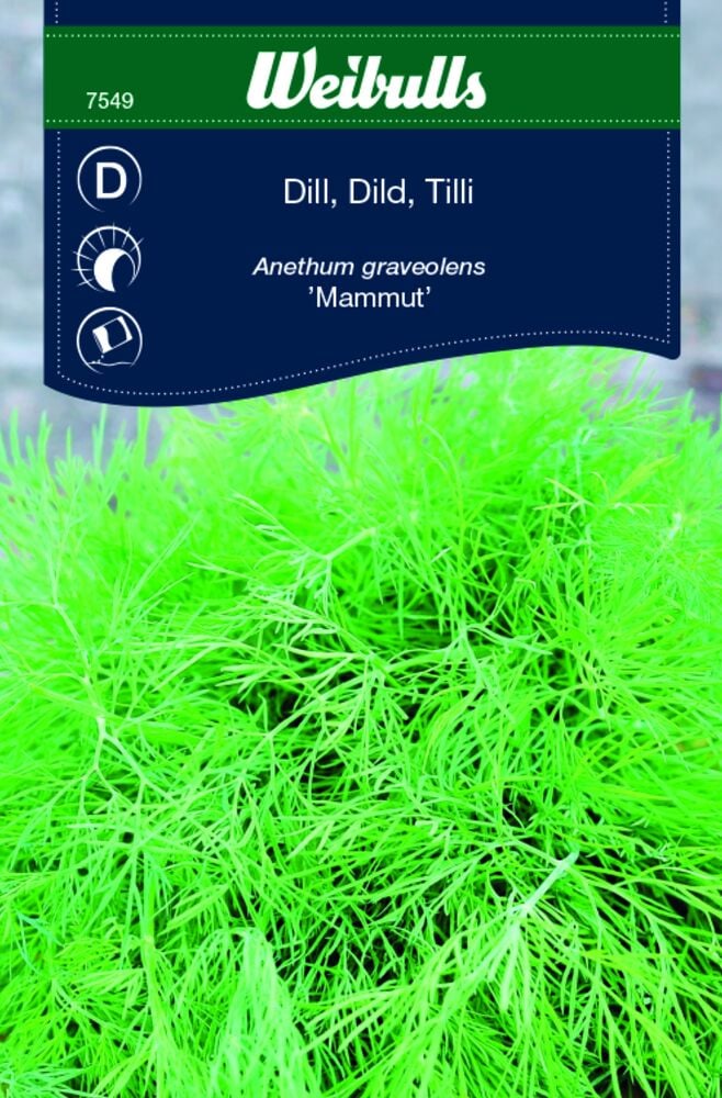 Siemenpussi tillille 'Mammut' Weibullsilta.