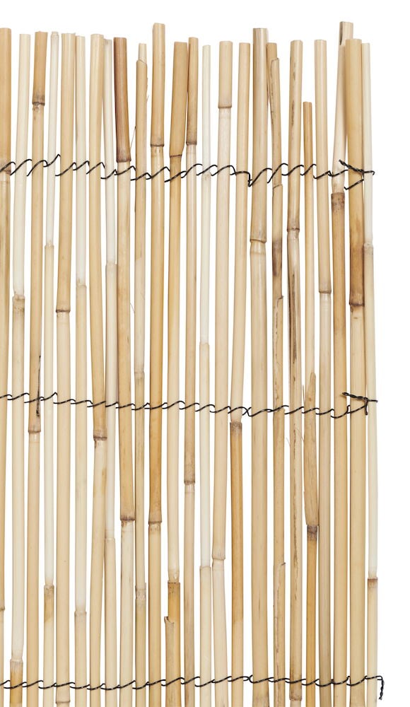 Naturlig skarp innsiktsskjerming med metalltråd.