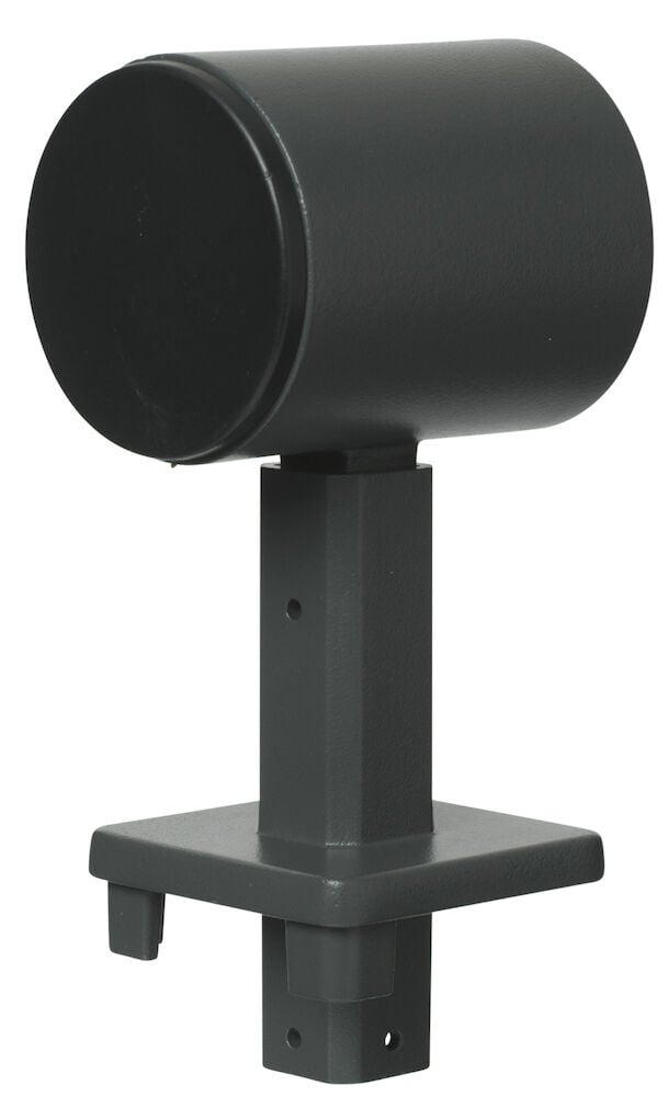 Harmaa alumiininen monipidike yläkannattimelle.