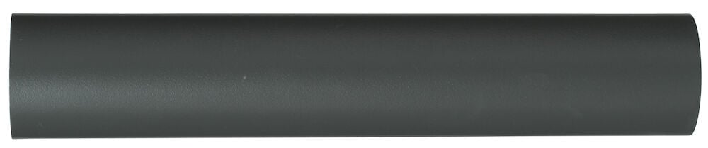 Graue Aluminium-Oberleiste für Glasgeländer fünfundzwanzig Zentimeter.