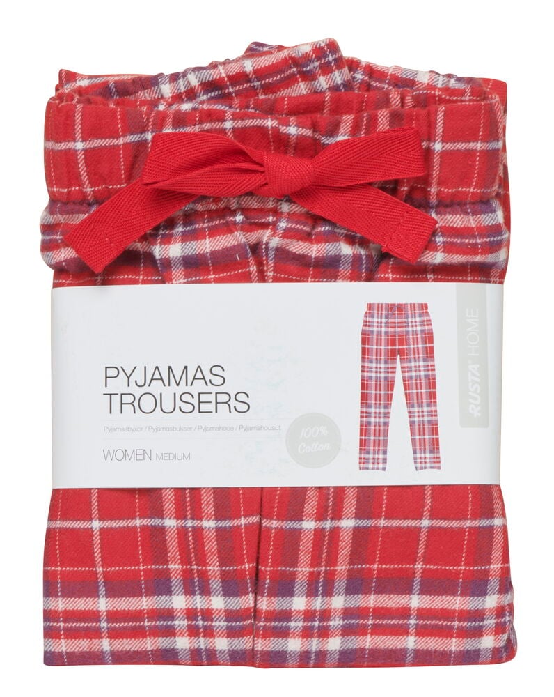 Flanellbyxor, dam - 4