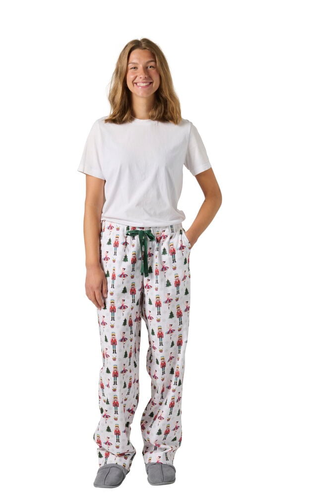 Pyjamasbyxor Flannel Santa