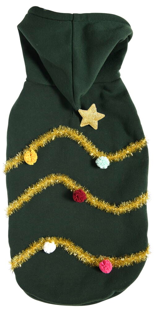 Kostym till hund och katt Julgran - 5