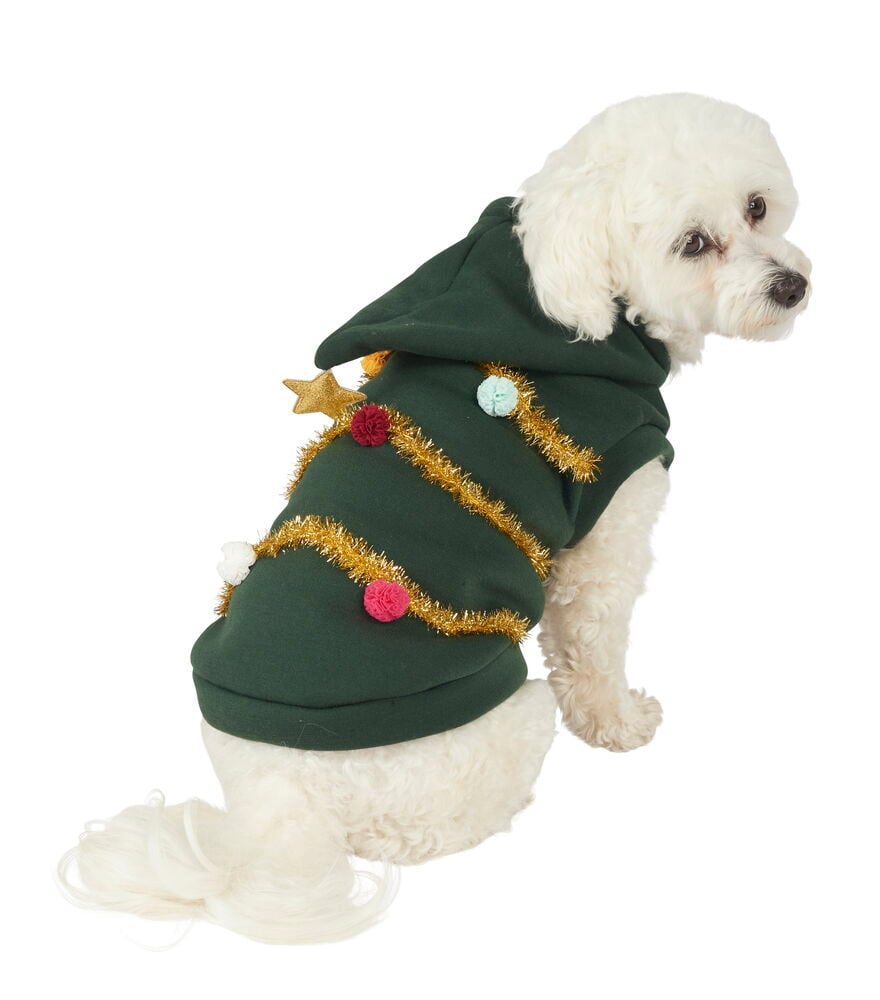 Kostym till hund och katt  Julgran