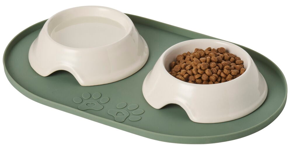 Matskålsunderlägg för husdjur