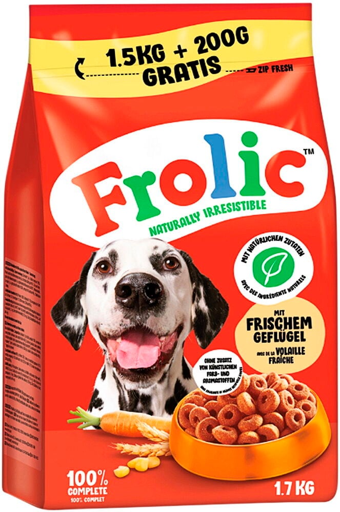 Trockenfutter, Hunde Frolic