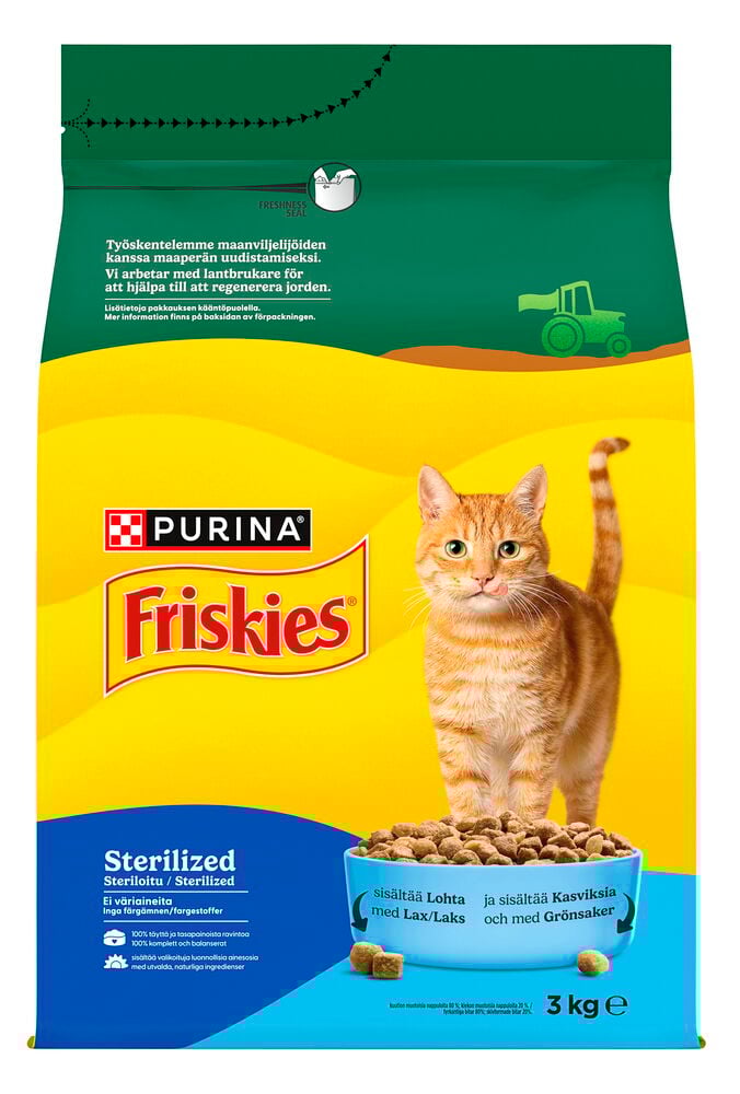 Kissojen kuivaruoka Friskies - 2