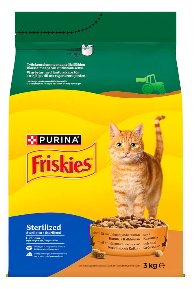 Kissojen kuivaruoka Friskies - 2