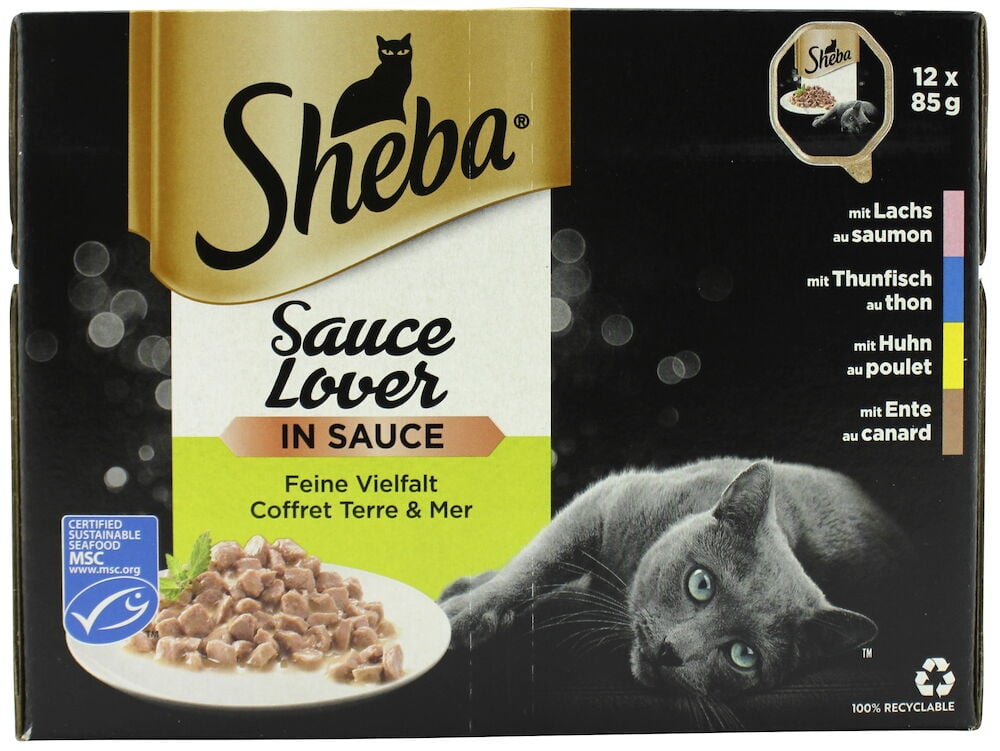 Nassfutter, Katzen Sheba
