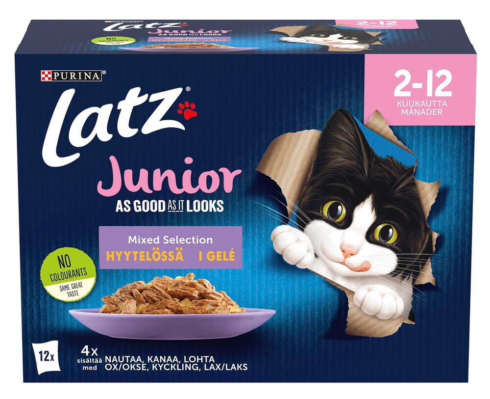 Våtfoder, katt Latz