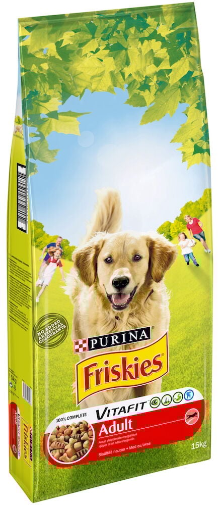 Torrfoder, hund Friskies