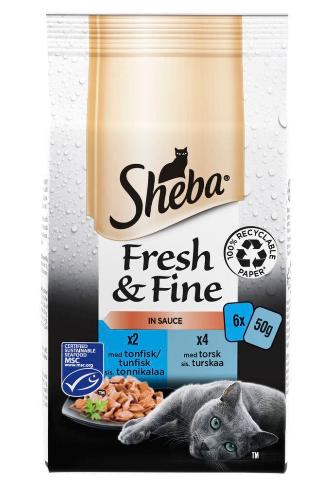 Våtfoder, katt Sheba Fresh & Fine - 2