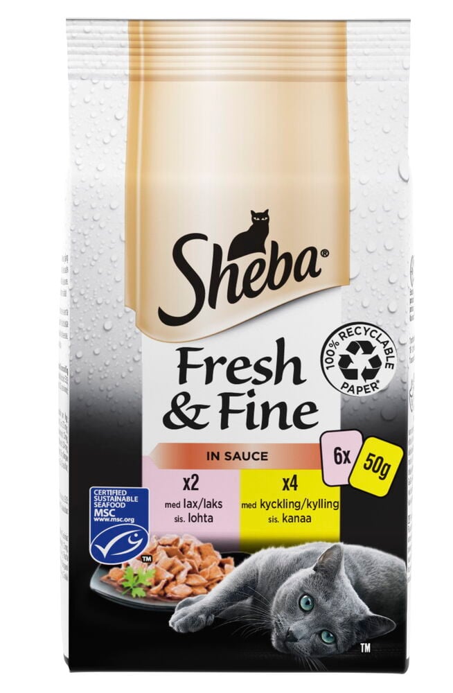 Våtfoder, katt Sheba Fresh & Fine - 2