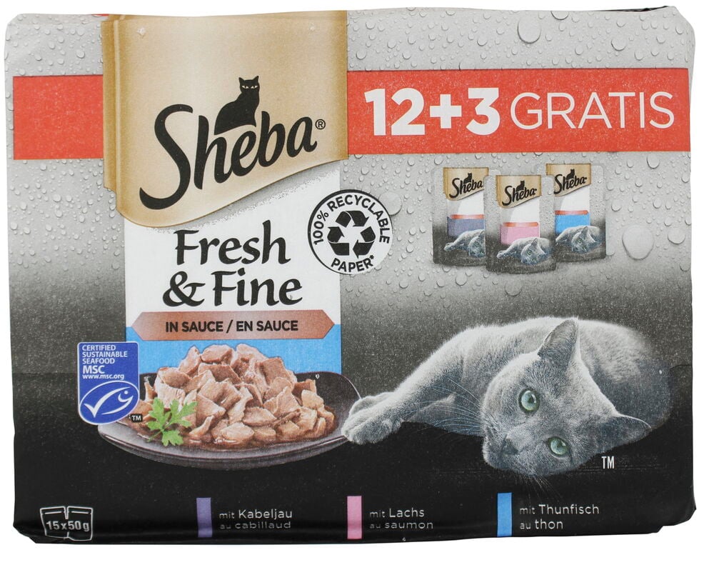 Nassfutter, Katzen Sheba Fresh & Fine