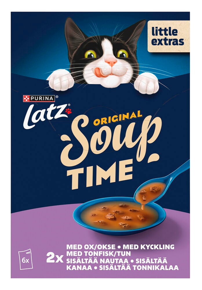 Våtfoder, katt Latz Soup