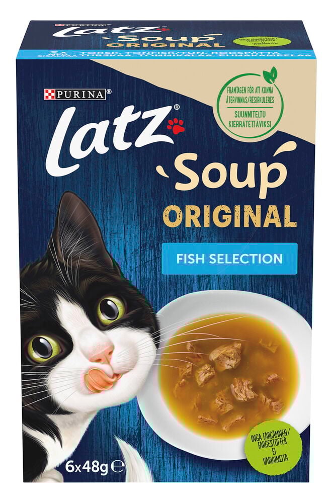 Våtfoder, katt Latz Soup