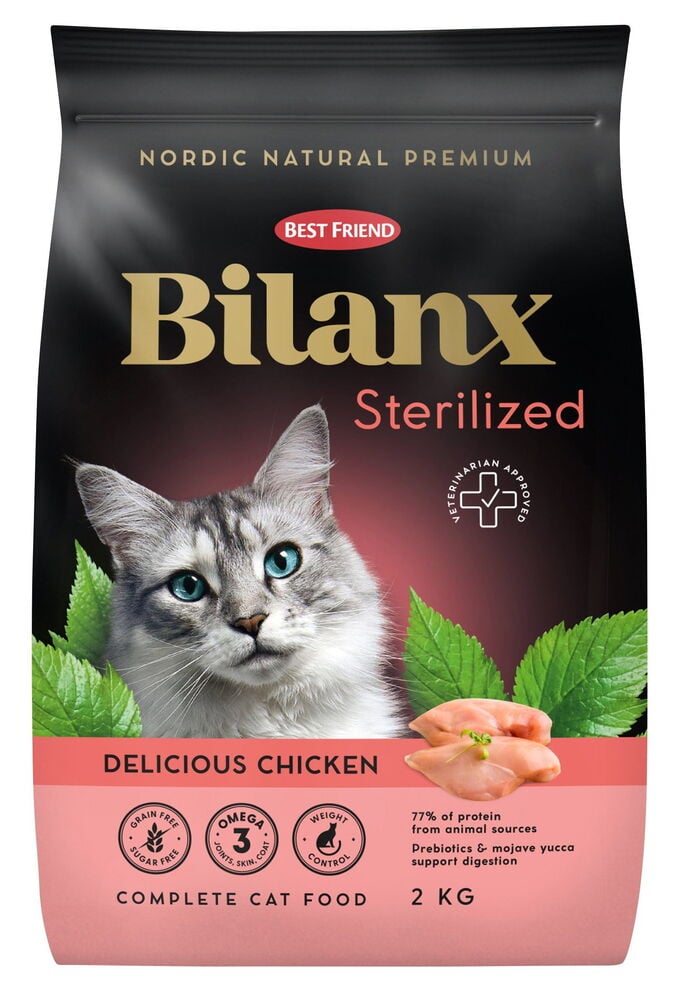 Torrfoder, katt Best Friend Bilanx