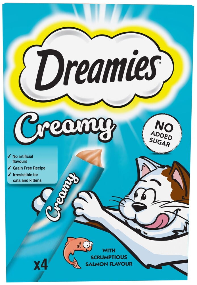 Kattgodis Dreamies Creamy