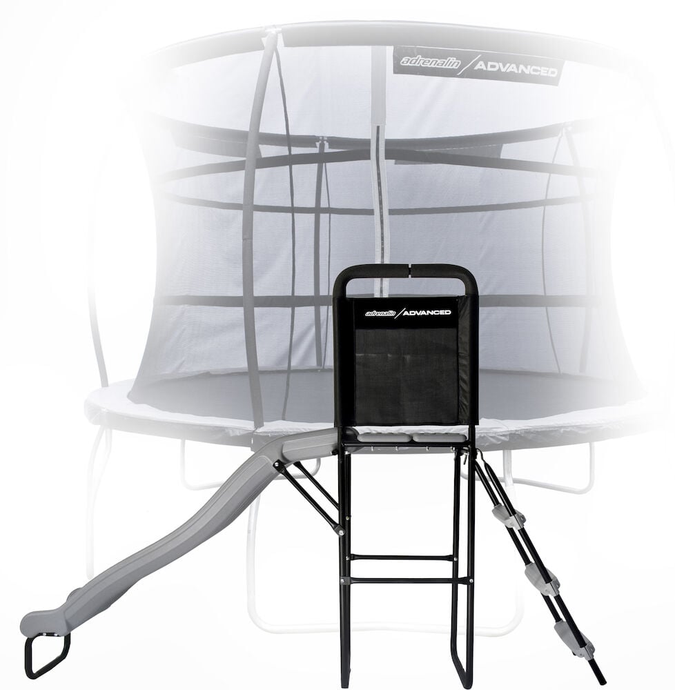 Trampolinrutsche mit Plattform