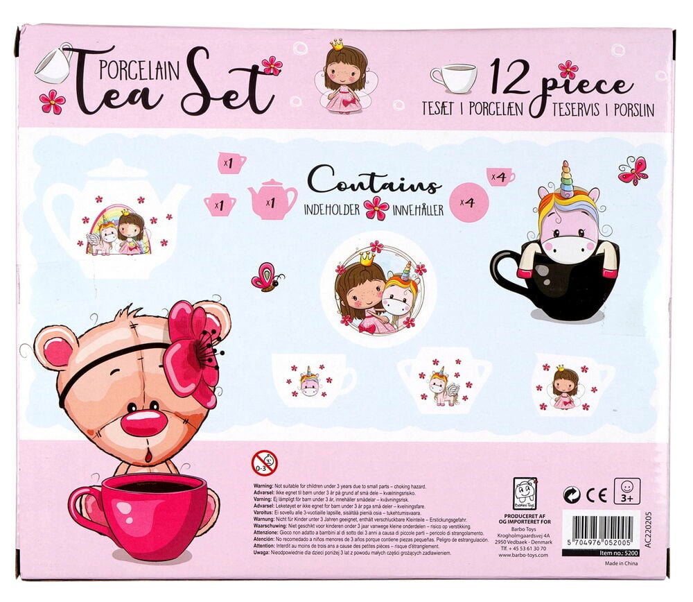Teservis i porslin för barn Lillie & Ellie - 4