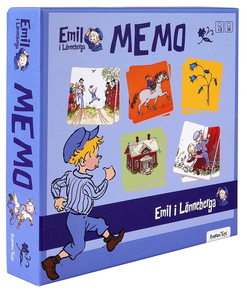 Memoryspel Emil i Lönneberga