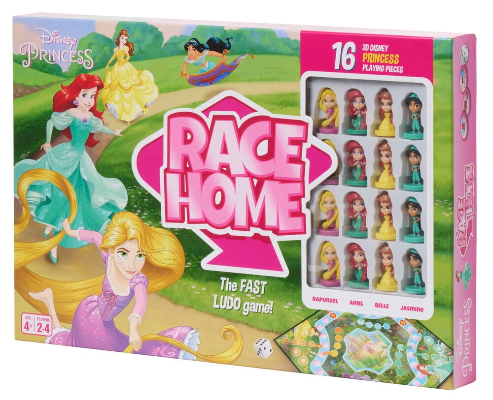Selskapsspill Disney Princess Race Home - 2