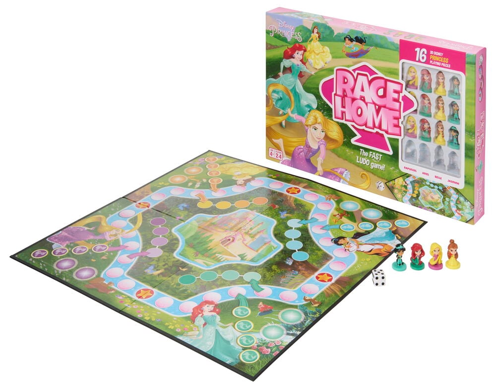 Selskapsspill Disney Princess Race Home