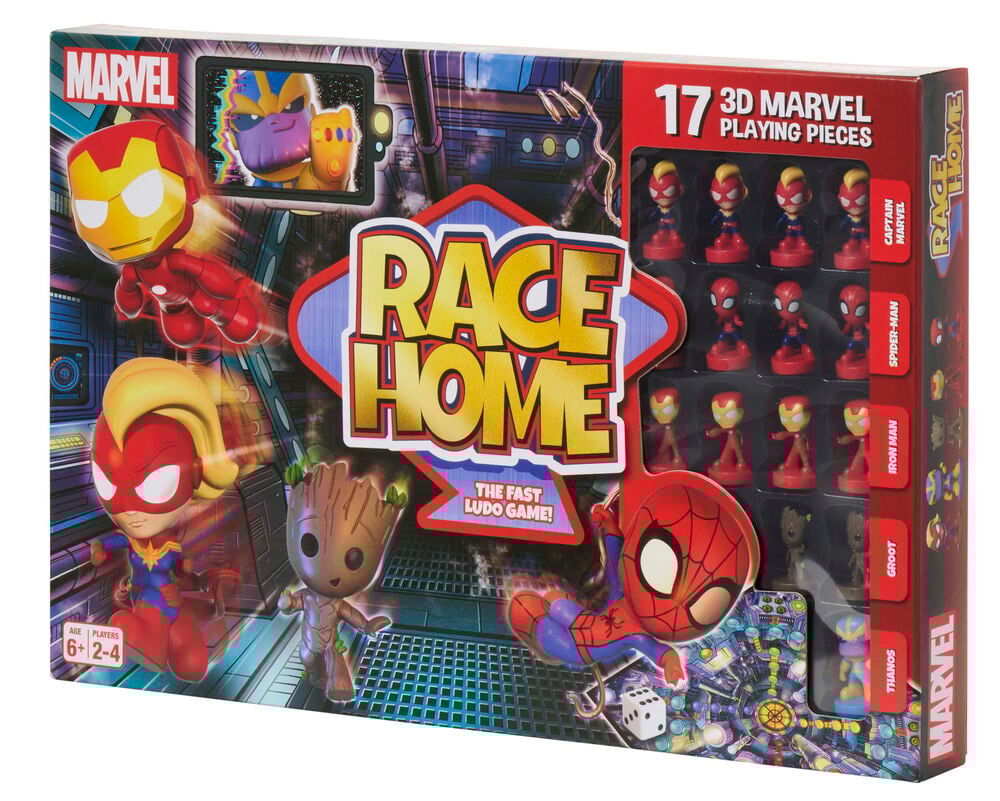 Selskapsspill Marvel Race Home - 2
