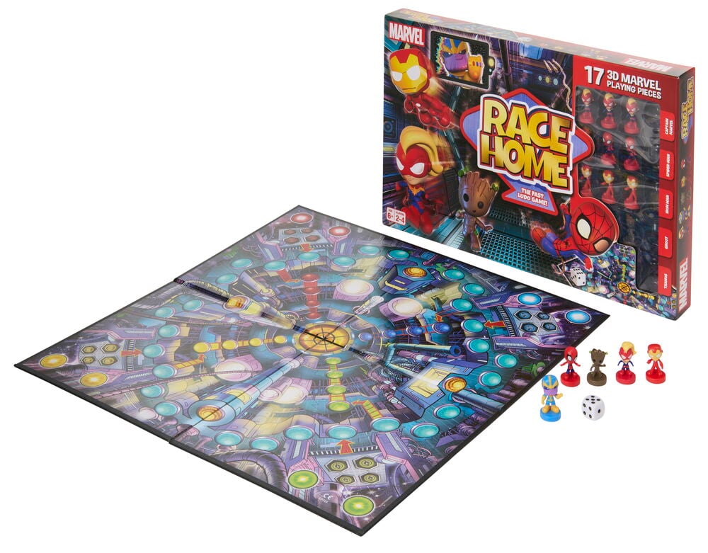 Selskapsspill Marvel Race Home