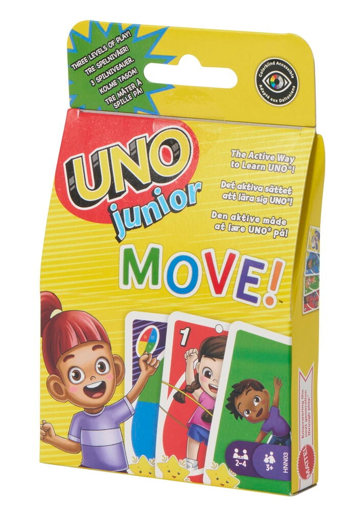 Kortspel UNO junior Move! - 2