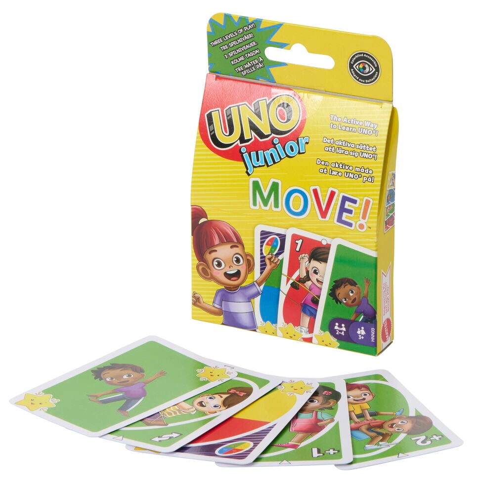 Kortspel UNO junior Move!