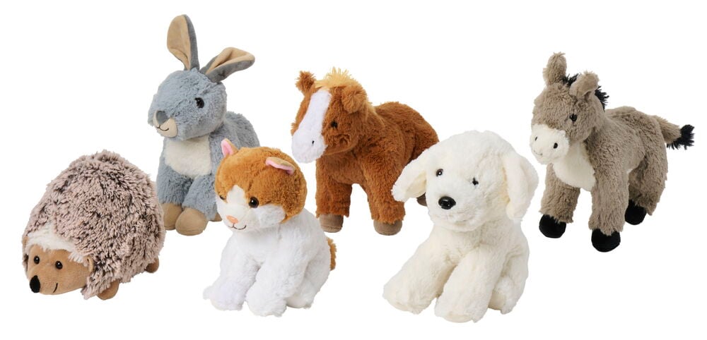 Mjukisdjur Farm Animals