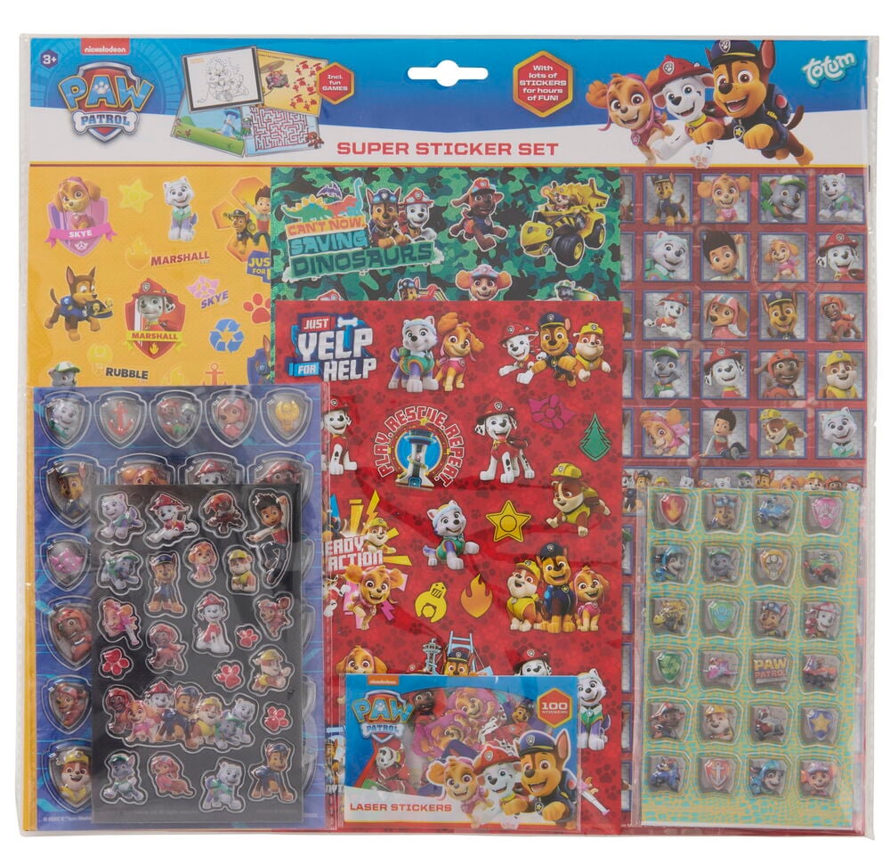 Klistermärkesset Totum