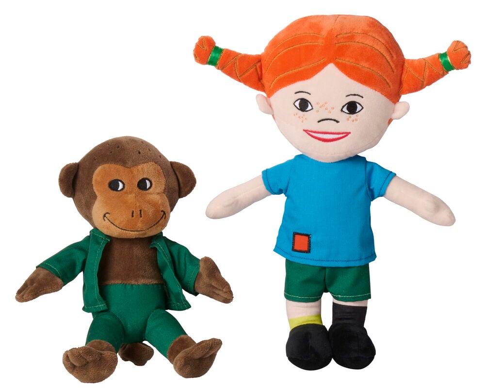 Mjukisdjur Pippi Långstrump/Herr Nilsson
