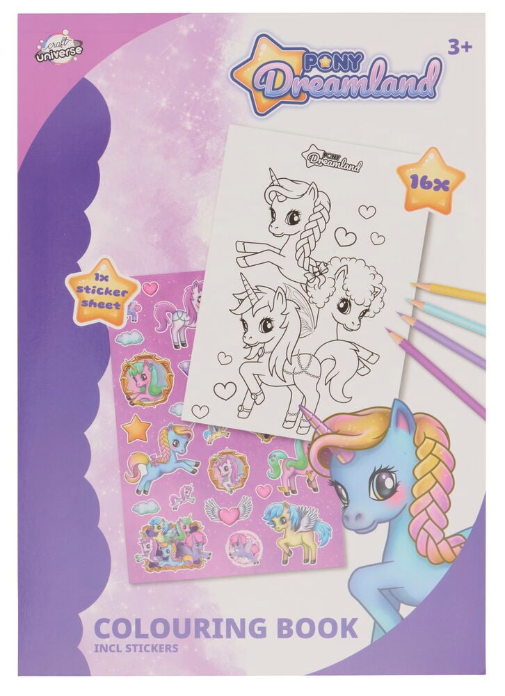 Målarbok Craft Universe - 3