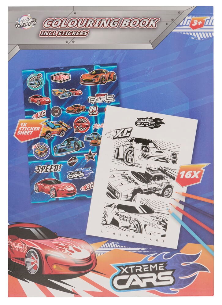 Målarbok Craft Universe