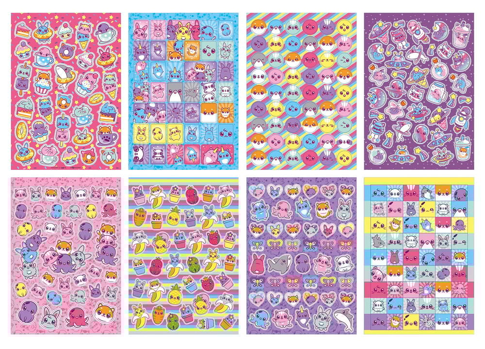 Klistremerkebok Moxy - 5