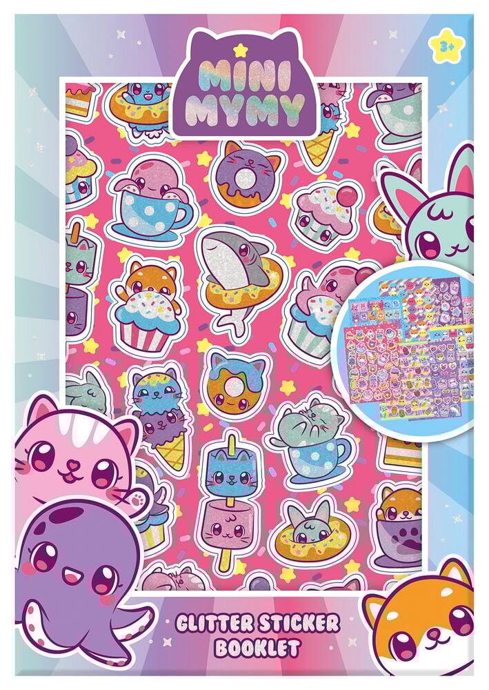 Klistremerkebok Moxy - 2