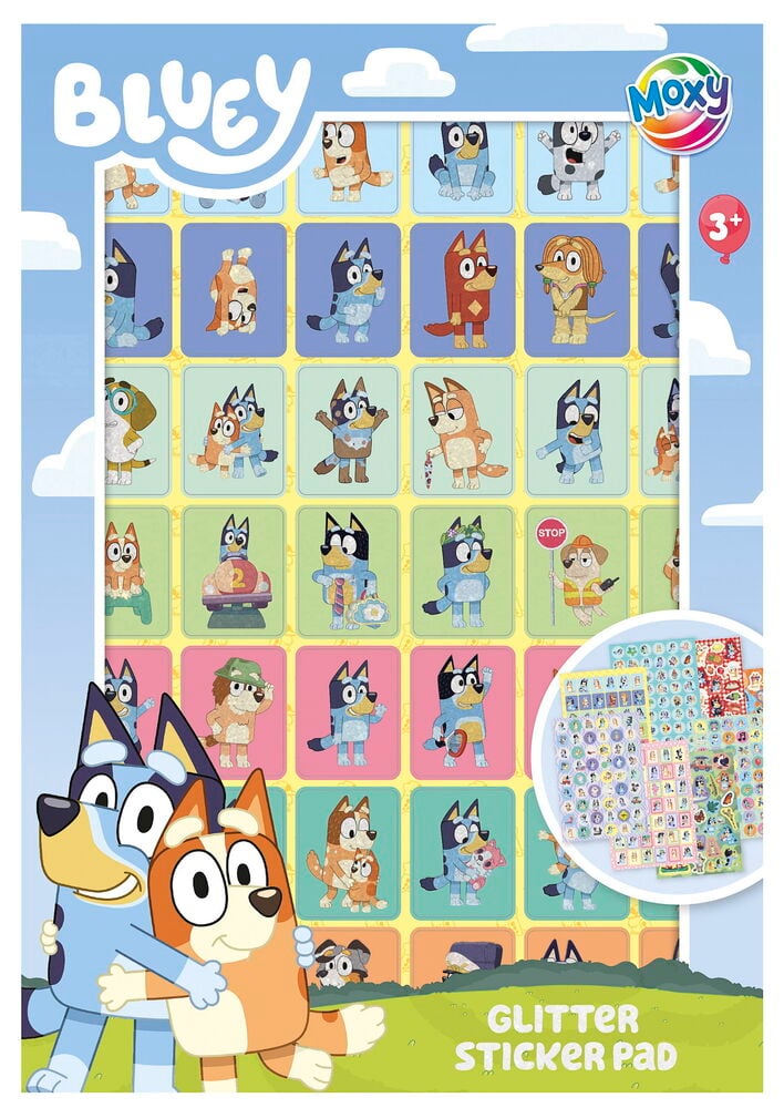 Klistremerkebok Moxy