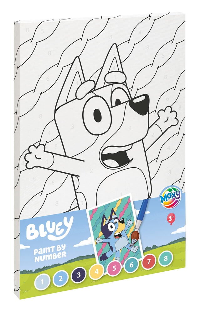 Måla efter nummer, set Moxy