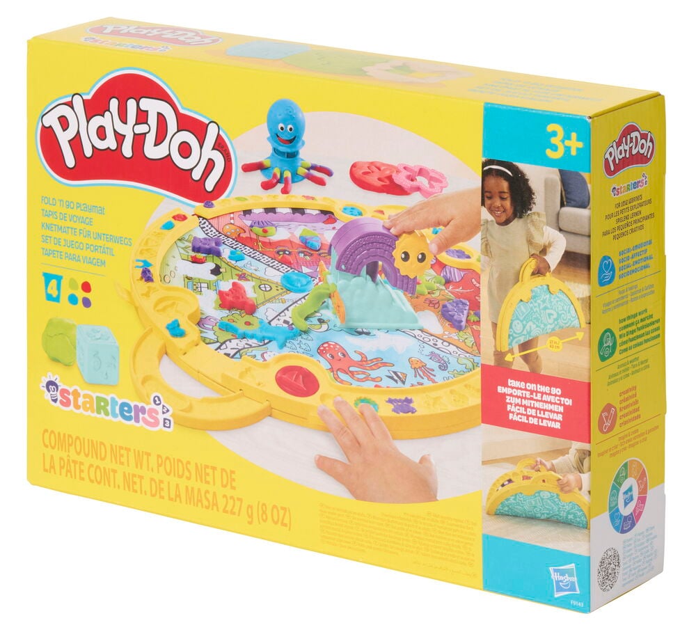 Leikkisetti Play-Doh Fold 'n Go playmat