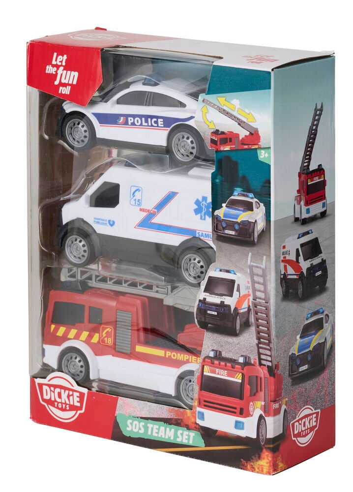 SOS Team set Dickie Toys