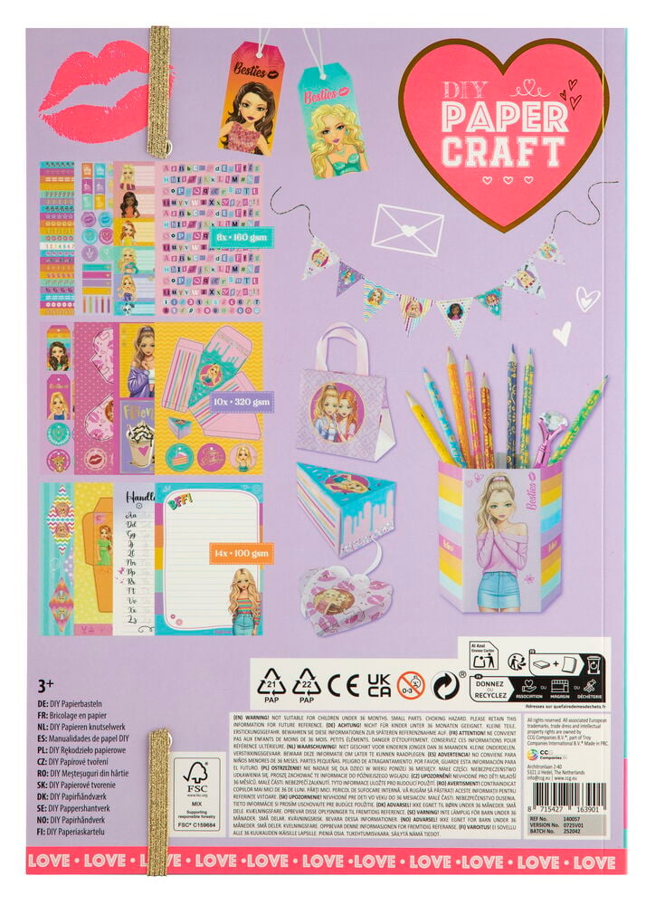 DIY Paper craft book Besties - 2