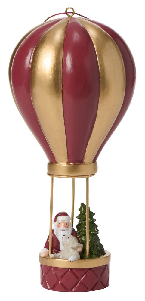 Dekorasjon Air balloon Santa