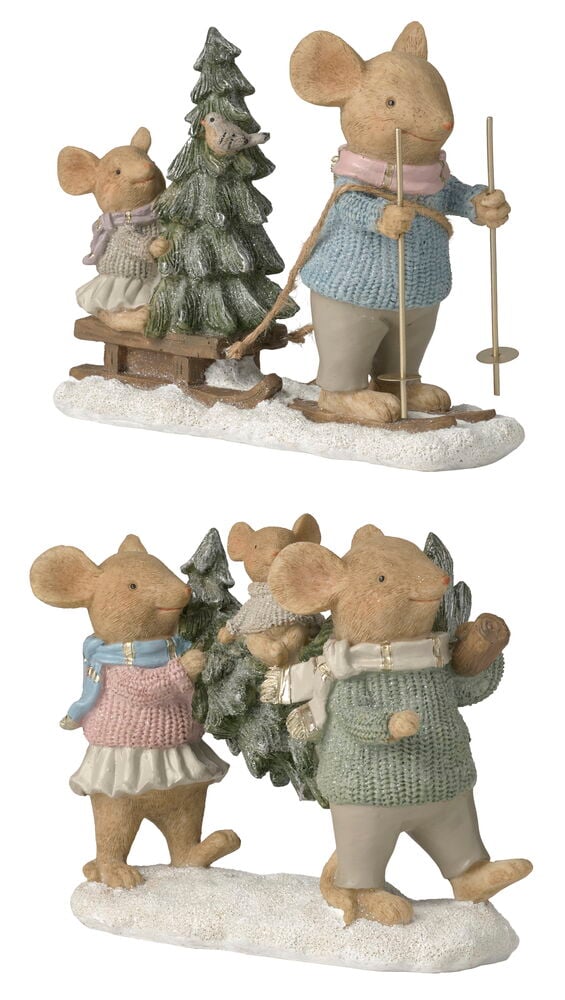 Dekoration Mouse family