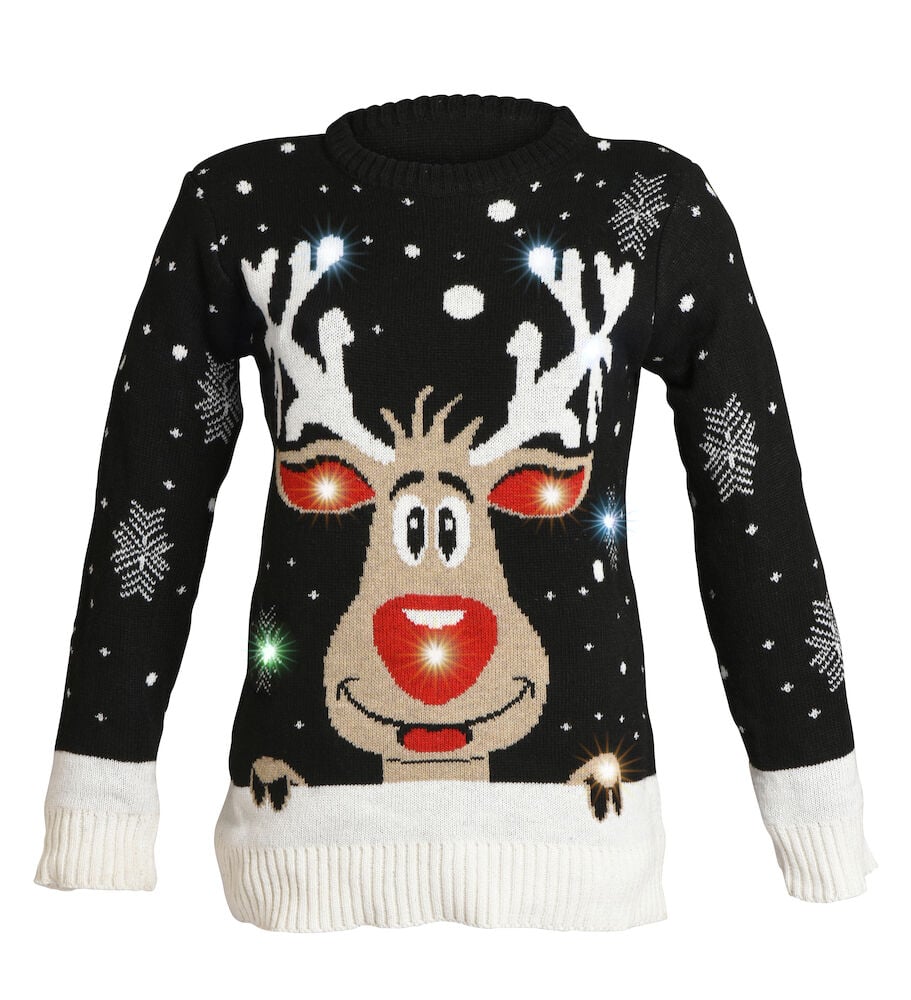 Weihnachtspullover LED