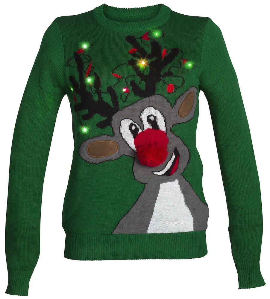 Weihnachtspullover LED