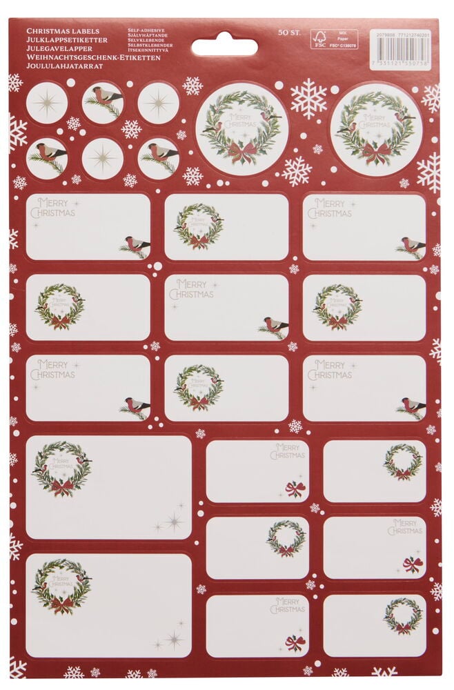 Juletiketter - 2