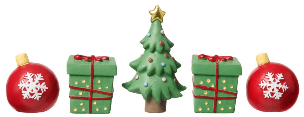 Dekorasjonssett til adventsstake - 3