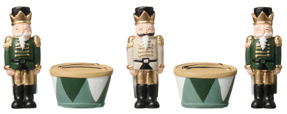 Dekorasjonssett til adventsstake - 2